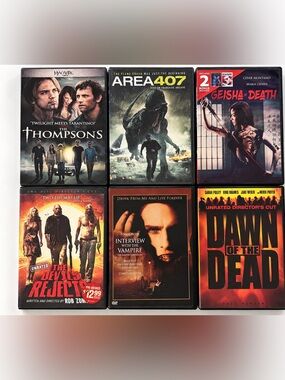 Spooky Season Horror Movie DVD Bundle - Vampires - Zombies and Creatures